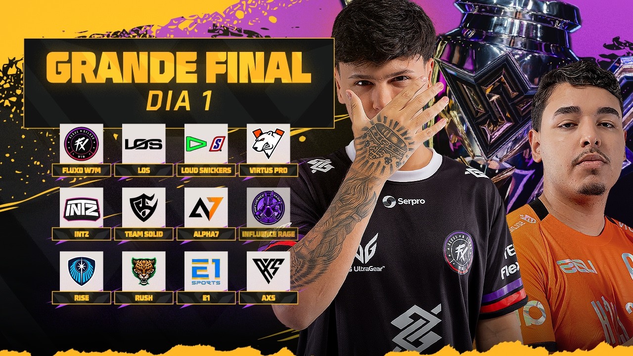 🚨 FFWS BR 🏆 GRANDE FINAL | DIA 01🚨 #freefire