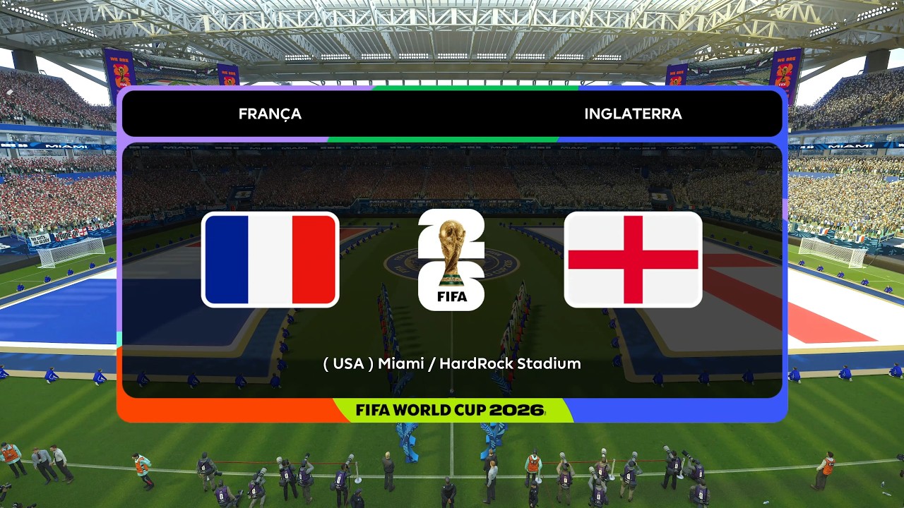 FRANÇA x INGLATERRA | COPA DO MUNDO FIFA™ 2026 | DISPUTA TERCEIRO LUGAR | PES2021 Gameplay 4k