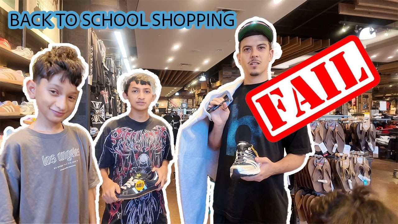 SCHOOL SHOPPING WAS A MESS! SIAH IS A FRESHMAN
