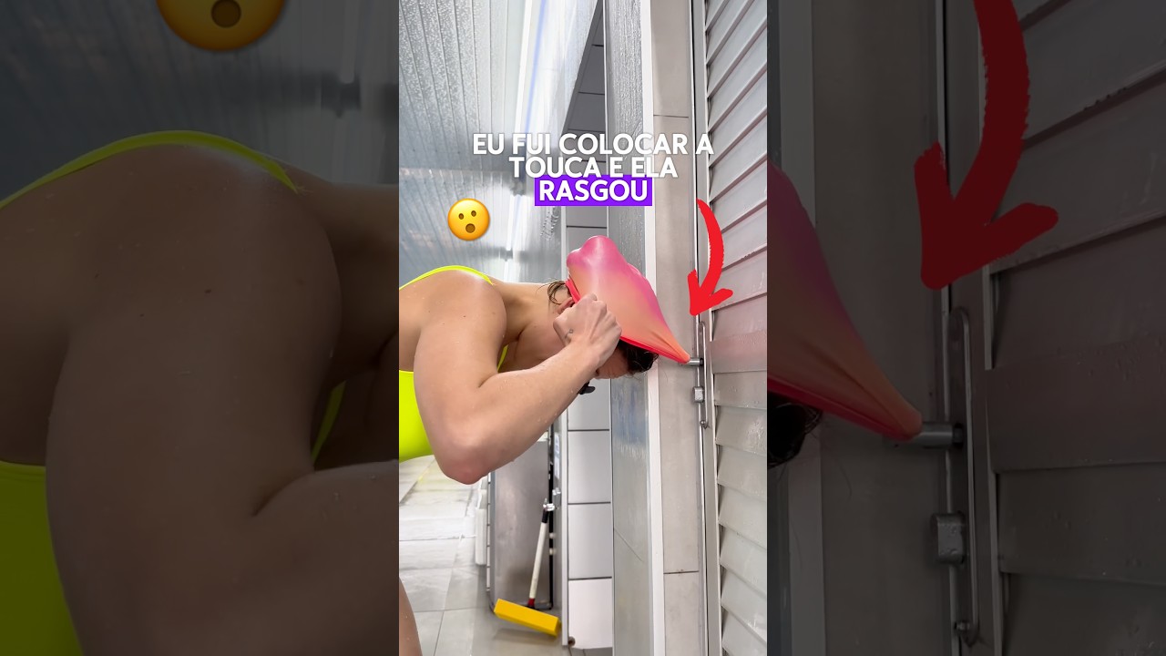 Como NÃO RASGAR a touca? #shorts #viral