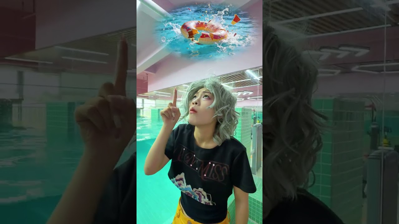 Rumi really wants to go play in the pool