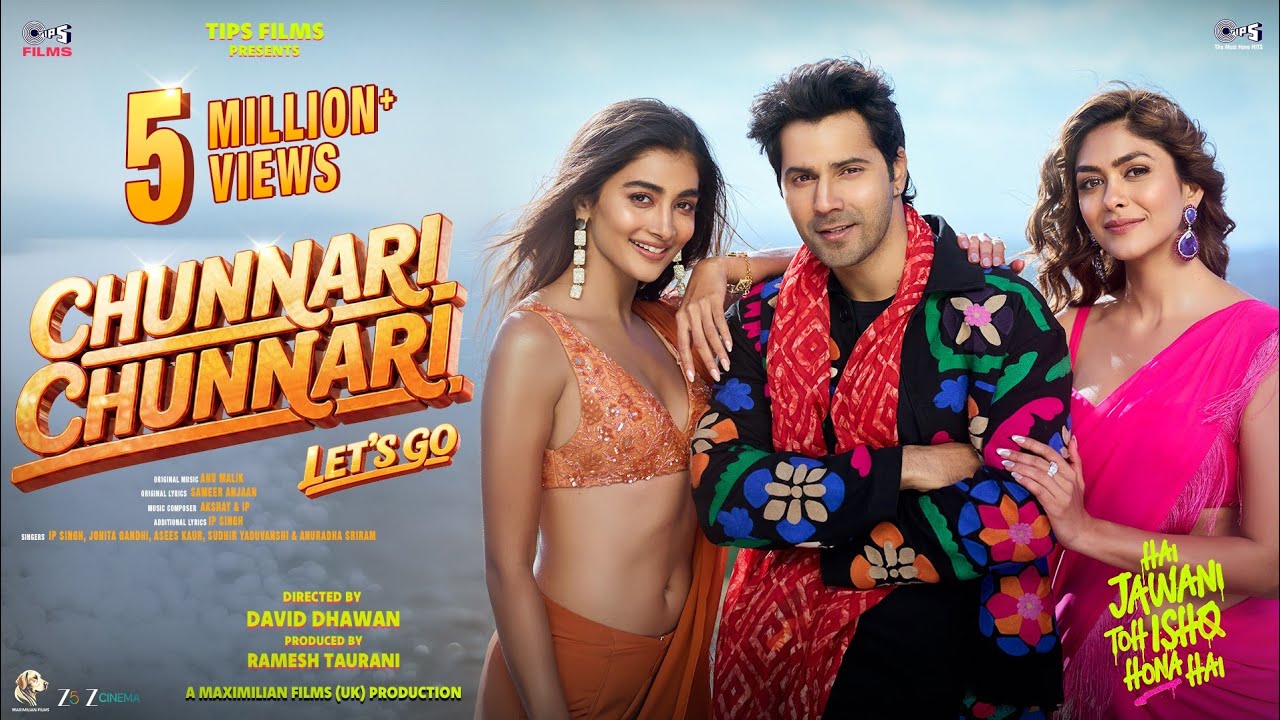 Chunnari Chunnari - Let’s Go | Hai Jawani Toh Ishq Hona Hai |Varun,Mrunal,Pooja| In Cinemas 5th June