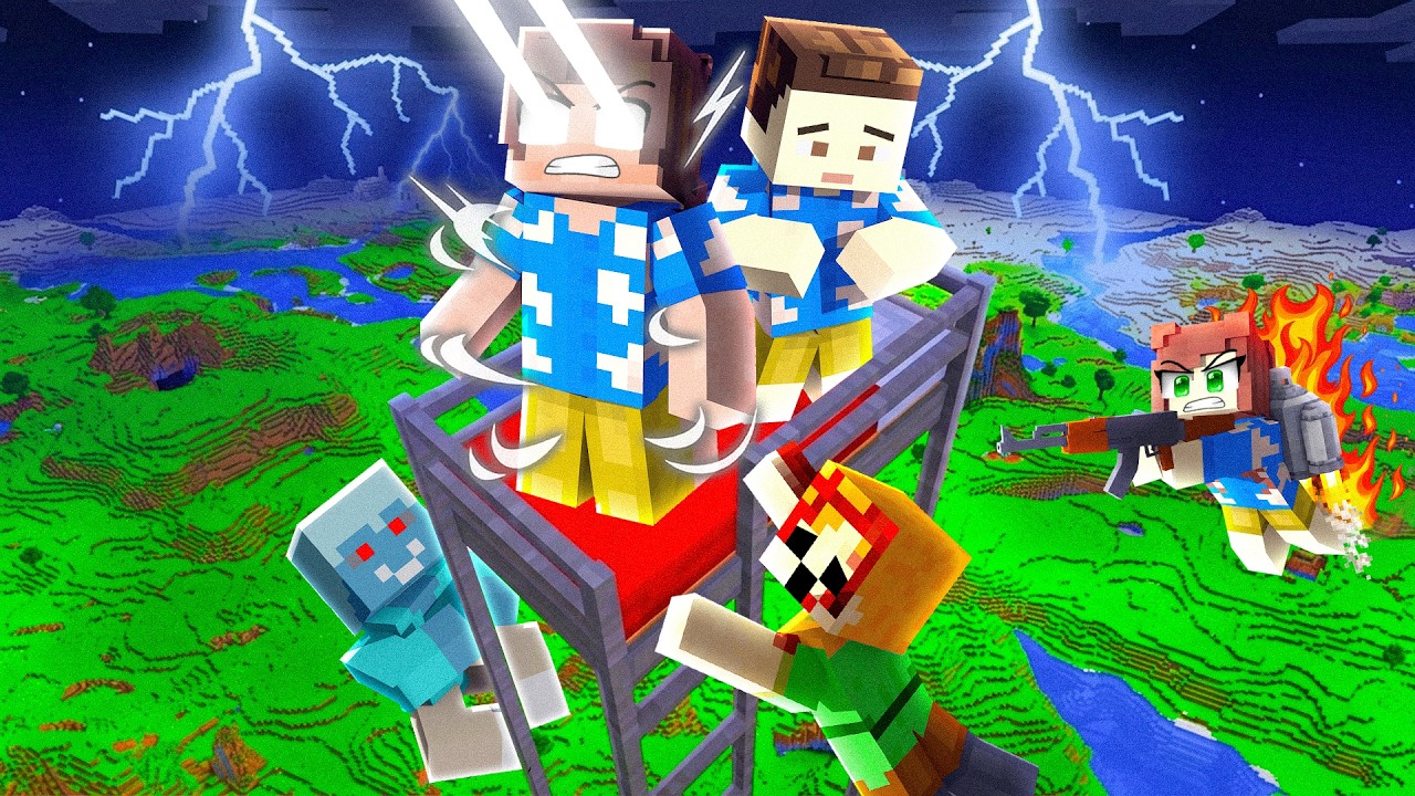 Minecraft AMA Dünyanın EN YÜKSEK YATAĞINDA MAHSUR KALDIM