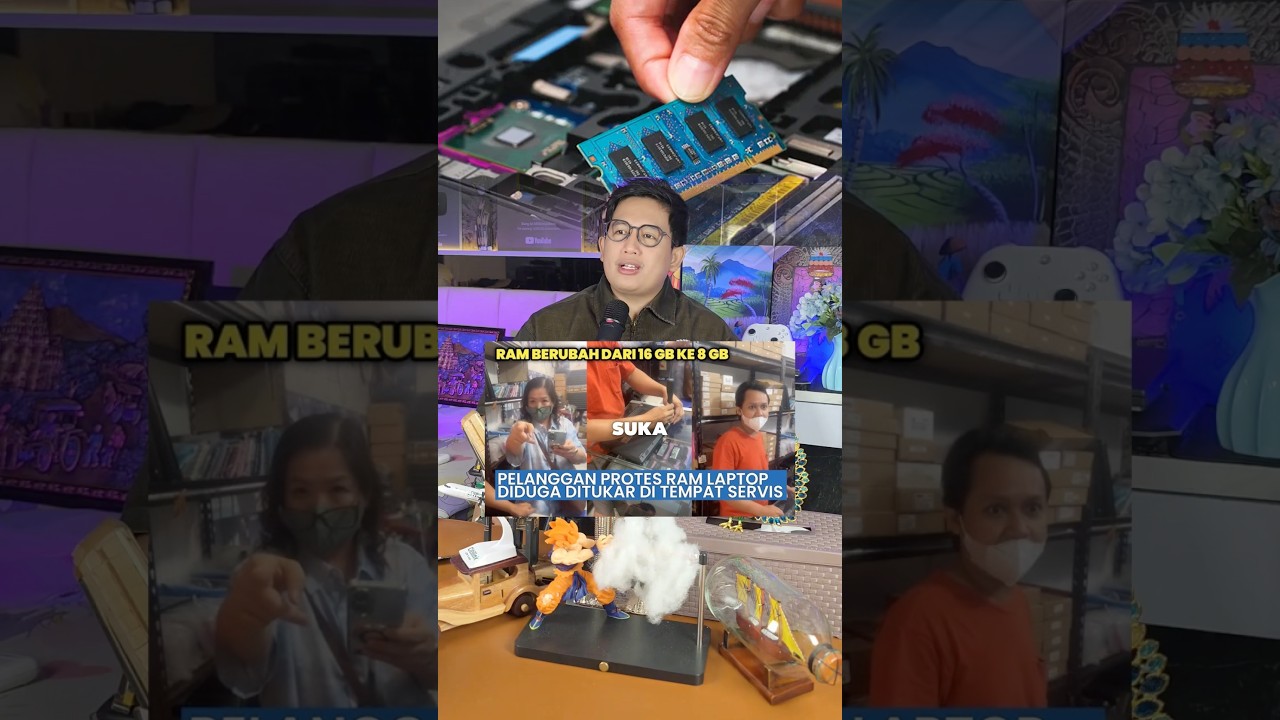 Pelanggan Protes RAM Ditukar Saat Service Laptop