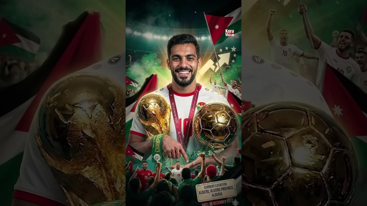 ماذا لو الاردن بطلا لكأس العالم 🏆🇯🇴