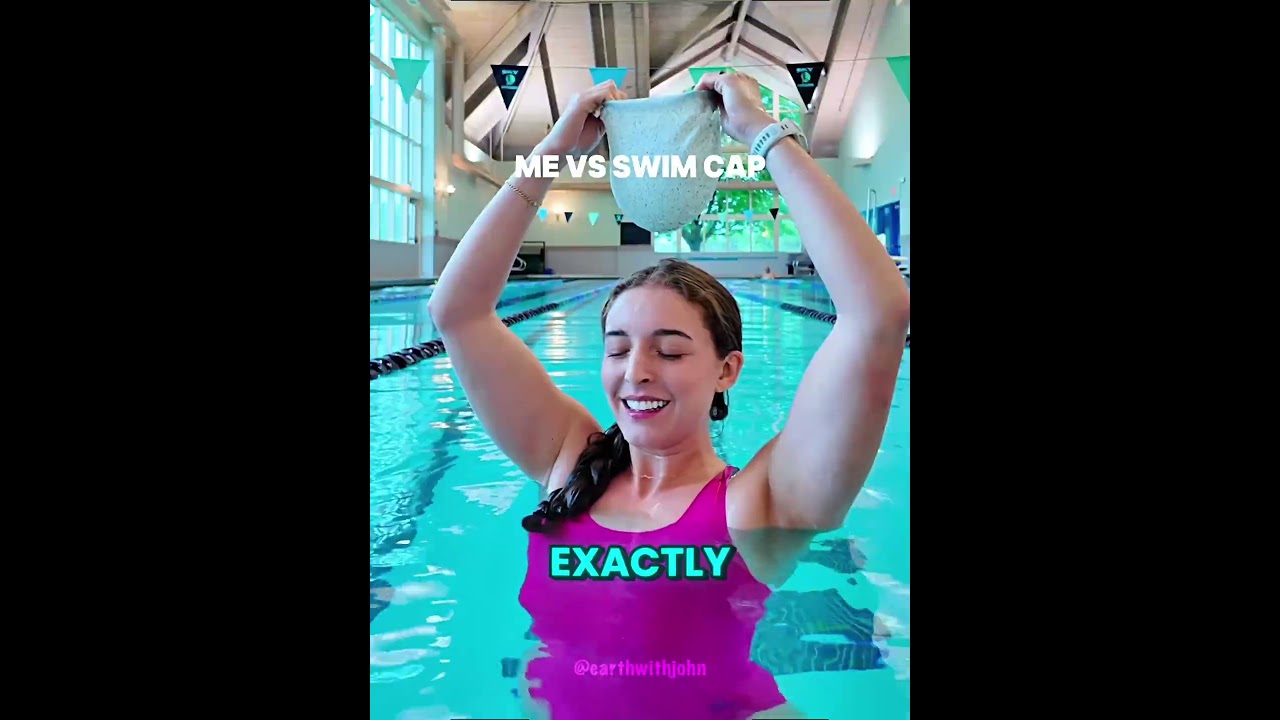 People Can’t Put On Swim Caps?!