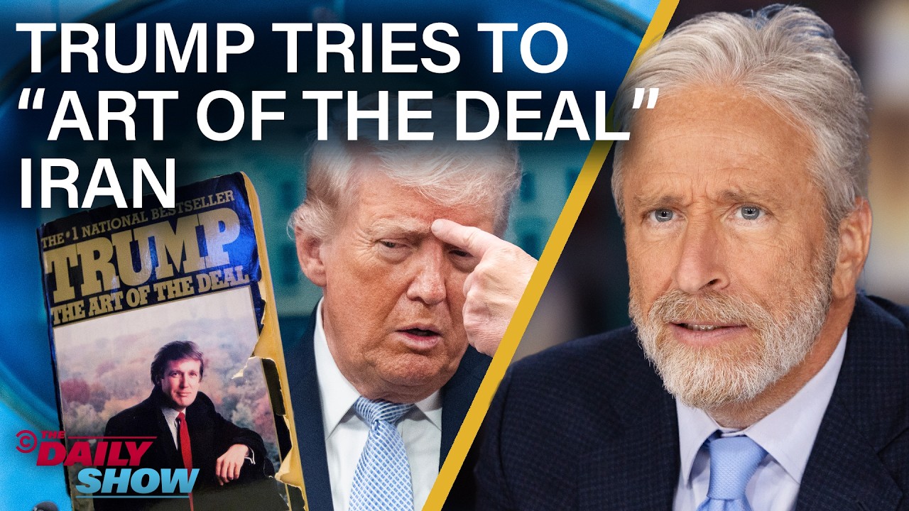 Jon Stewart Dissects Trump’s “Art of the Deal” Iran Strategy... That Isn't Working | The Daily Show - Published by The Daily Show