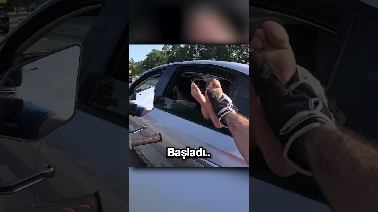 Trafikte Ayak Gören Motorcu.. (@red07ny)