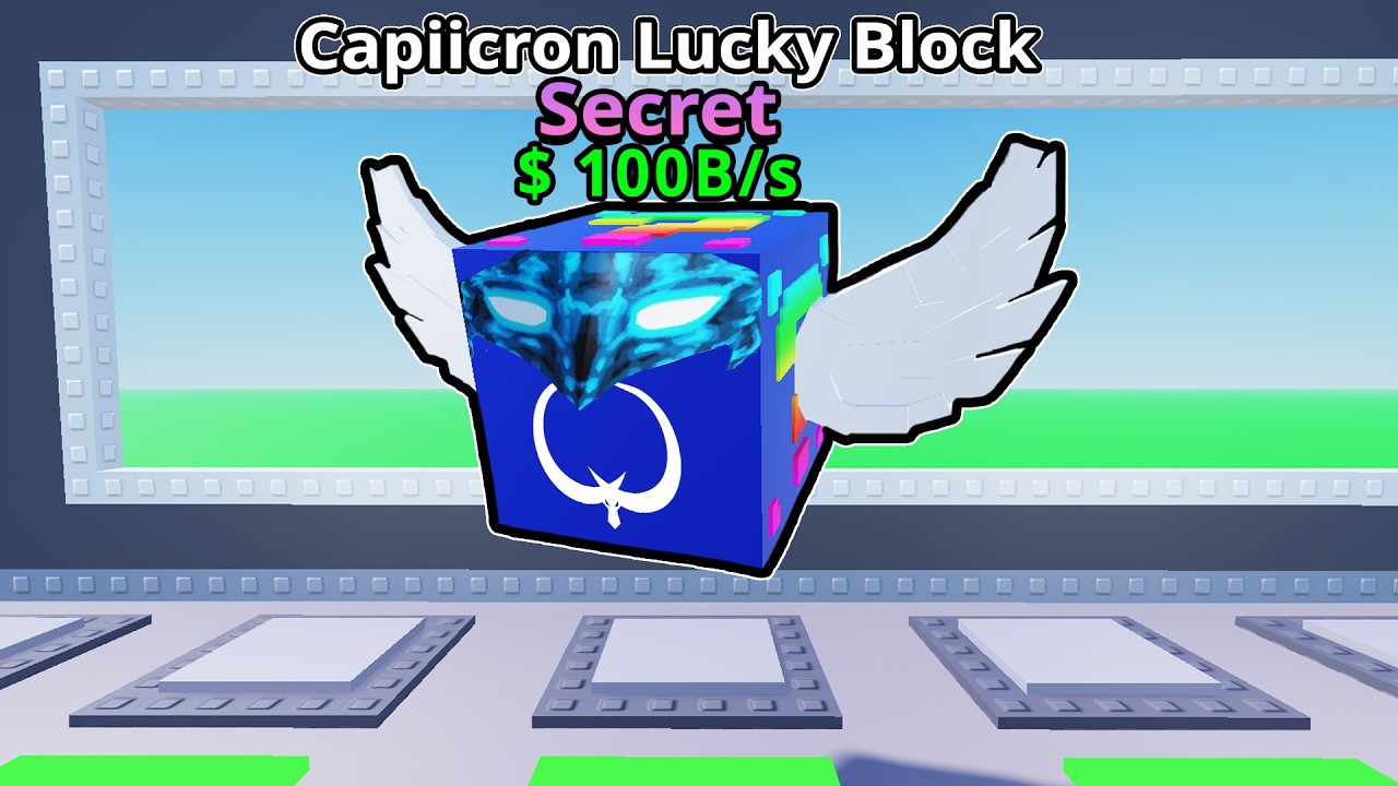 AKU JADI LUCKY BLOCK DI ROBLOX INI ?
