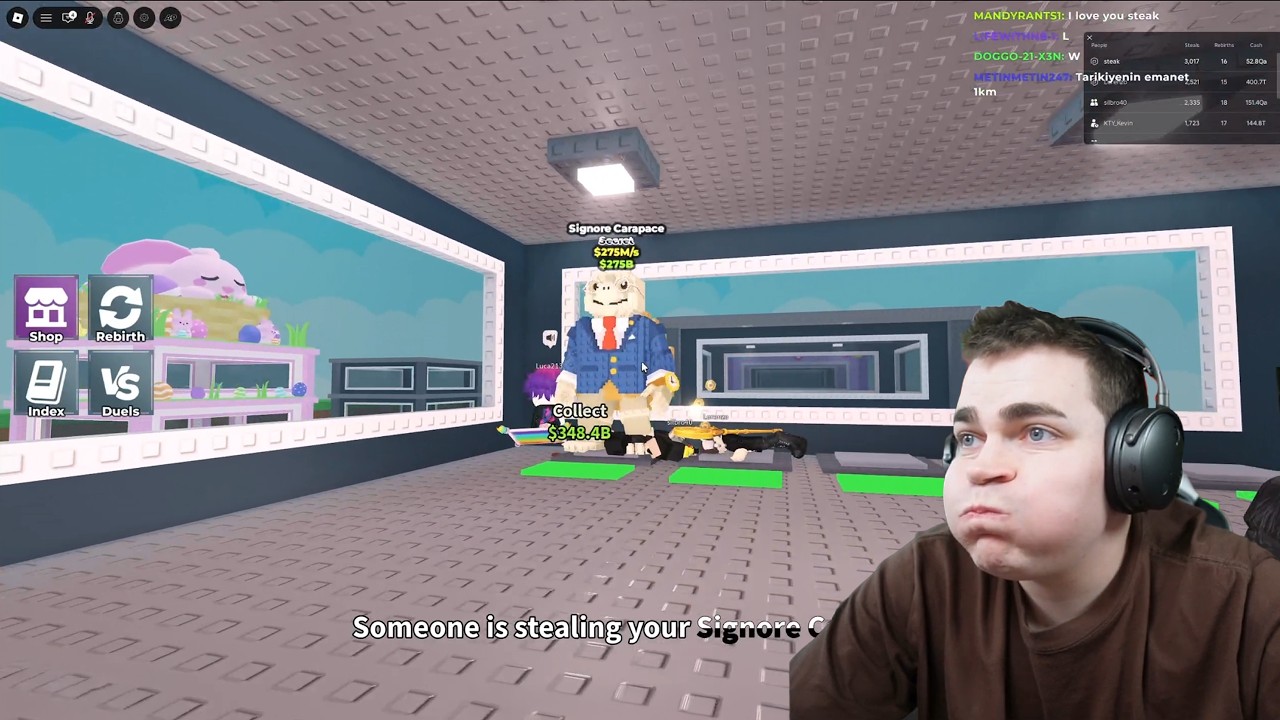 joining a public server..