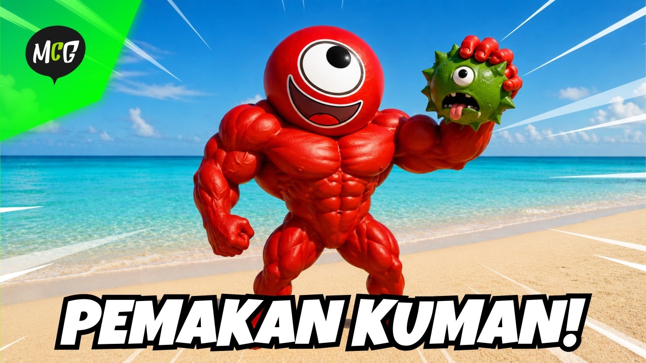 Monster Bola Merah Pemakan Kuman!