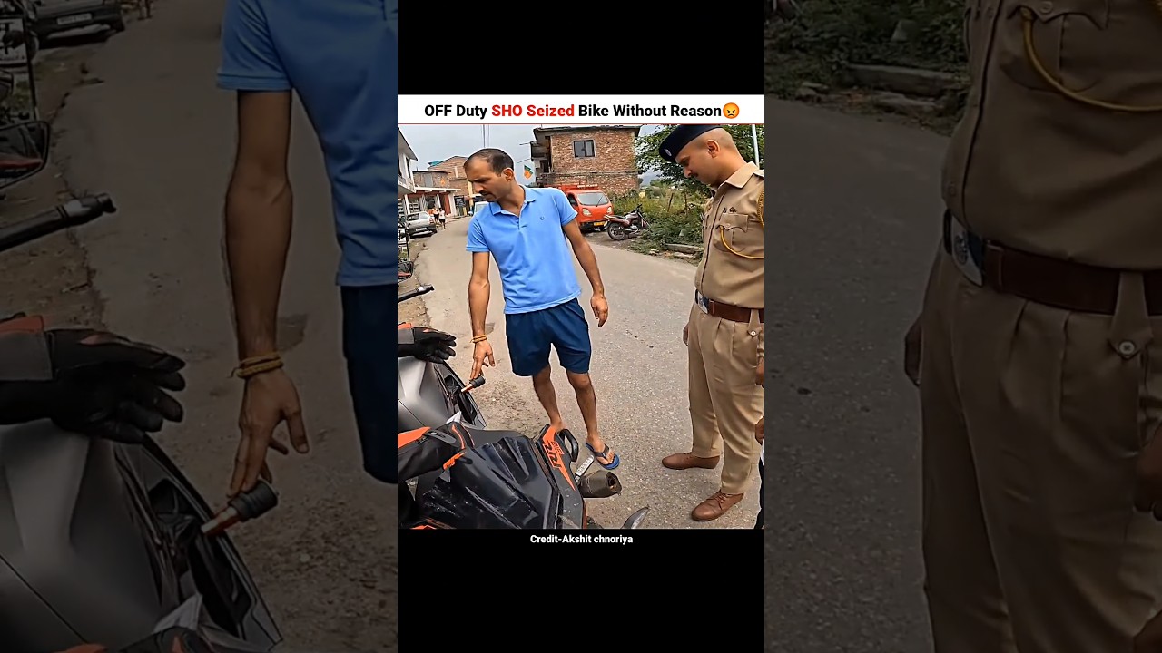 Off Duty SHO Seized My Bike #motovlog #bike #rider #trending #ktm