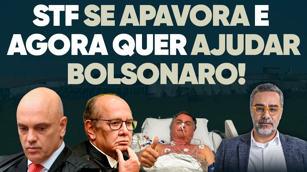 🚨 Ministros do STF querem Bolsonaro em casa: estão TREMENDO de MEDO!