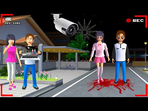Yuta Mio Panik CCTV Merekam HANTU YUTA MIO MOMO Di Depan Rumah 😱| Sakura School Simulator