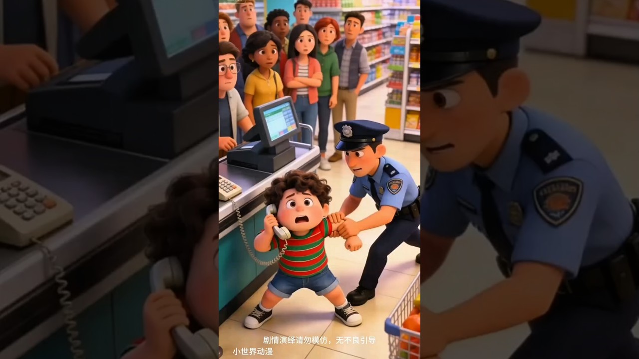 salah tangkap orang! #shorts #animasi #kartun