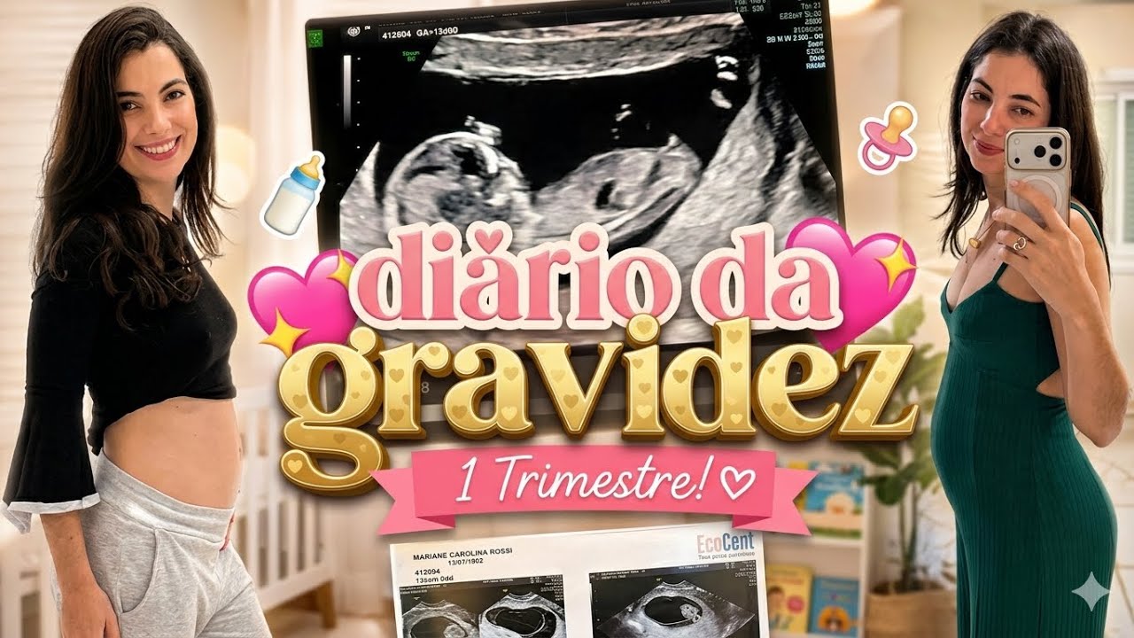 Diário do primeiro trimestre de gravidez | Sweet Carol 🤰🏻 