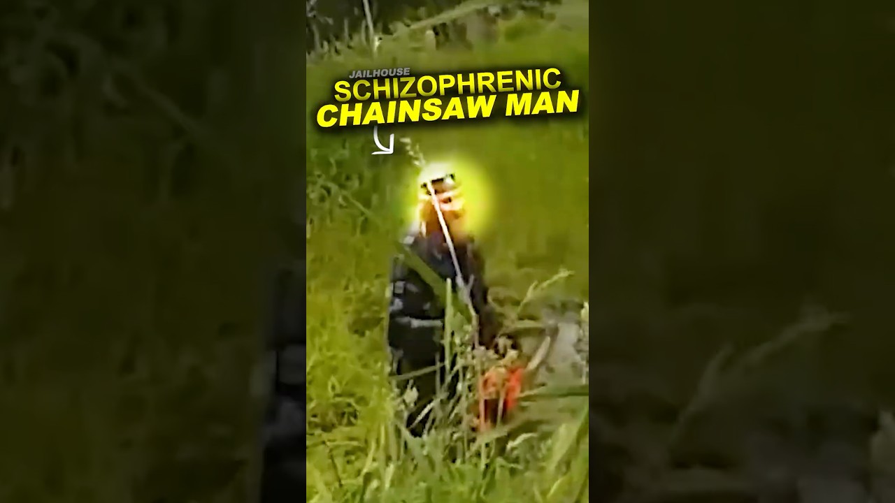 Officers Encounter Schizophrenic Chainsaw Man
