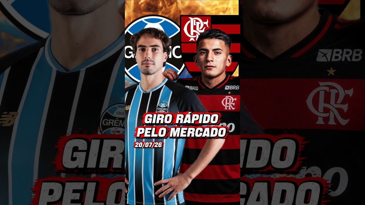 MERCADO DA BOLA ATUALIZADO! 20/07/26 #mercadodabola24horas #noticias #futebol #viral