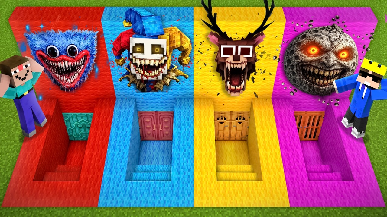 We Found SCARY ENTITIES TUNNEL In Minecraft!!!