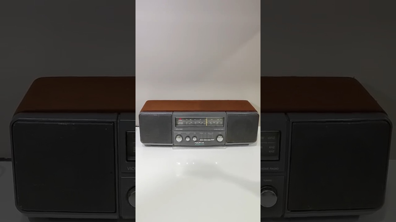 Doğanlar bit pazarından antika Nokia viola850 radyoyu 150TL ye aldık restore ve test ediyoruz.