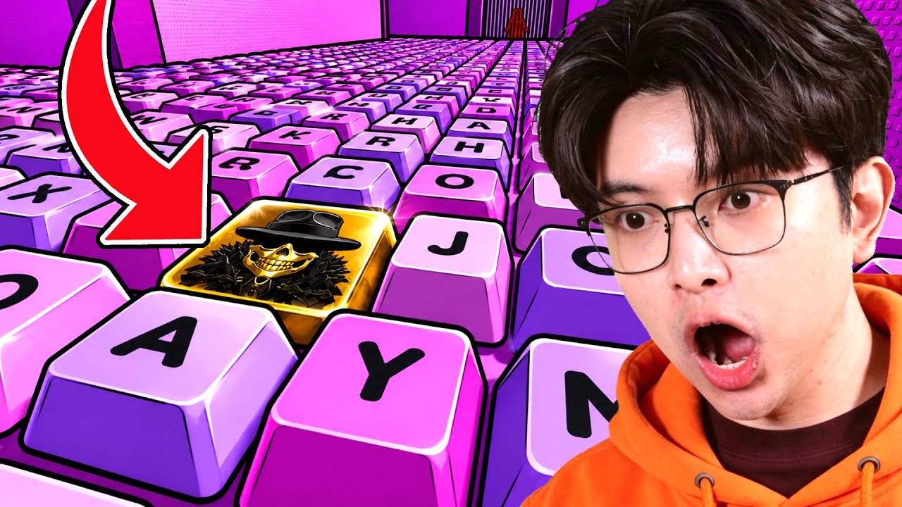 24 Jam Mencari KEYCAP TERKUTUK di +1 Speed Keyboard Escape Roblox..