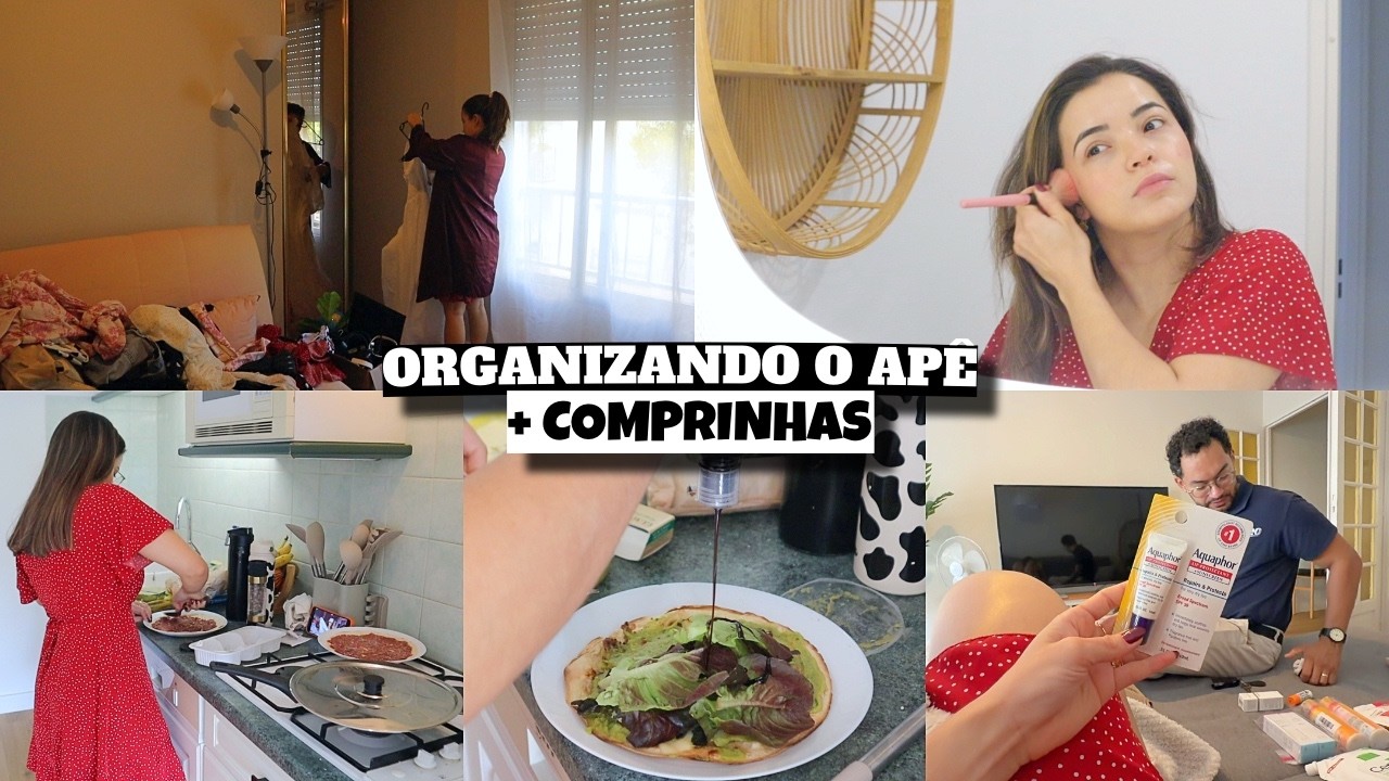 ORGANIZANDO O APÊ, COMPRINHAS DE BELEZA, BATE-PAPO DE TERAPIA e muito mais ❤️- Bruna Paula