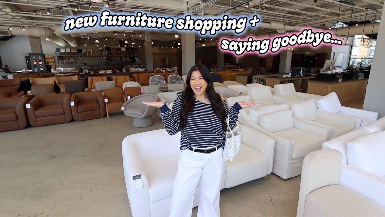 NEW FURNITURE SHOPPING & Saying Goodbye... - Published by RemLife