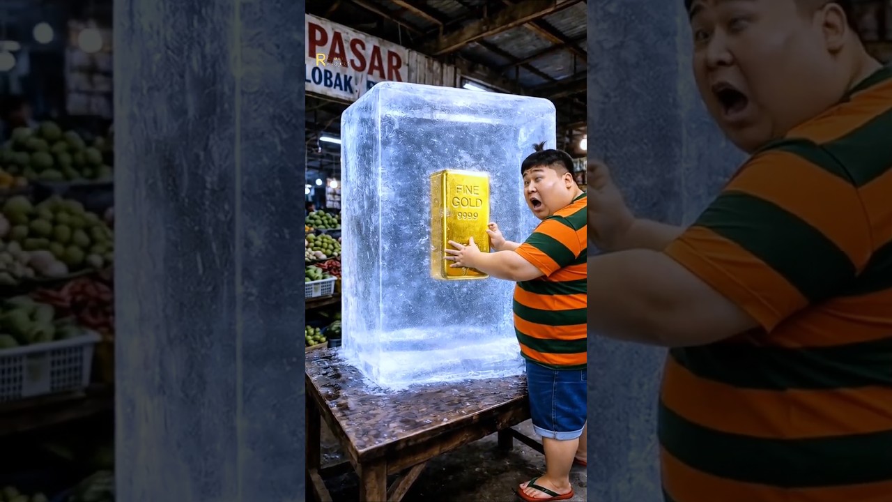 AMBIL EMAS di dalam ES yang berhasil lelehin dia yang DAPAT🤣‼️