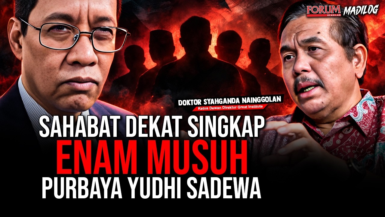 DOKTOR SYAHGANDA NAINGGOLAN: TAK TERTUTUP KEMUNGKINAN PURBAYA KEMBALI DIPANGGIL PRABOWO