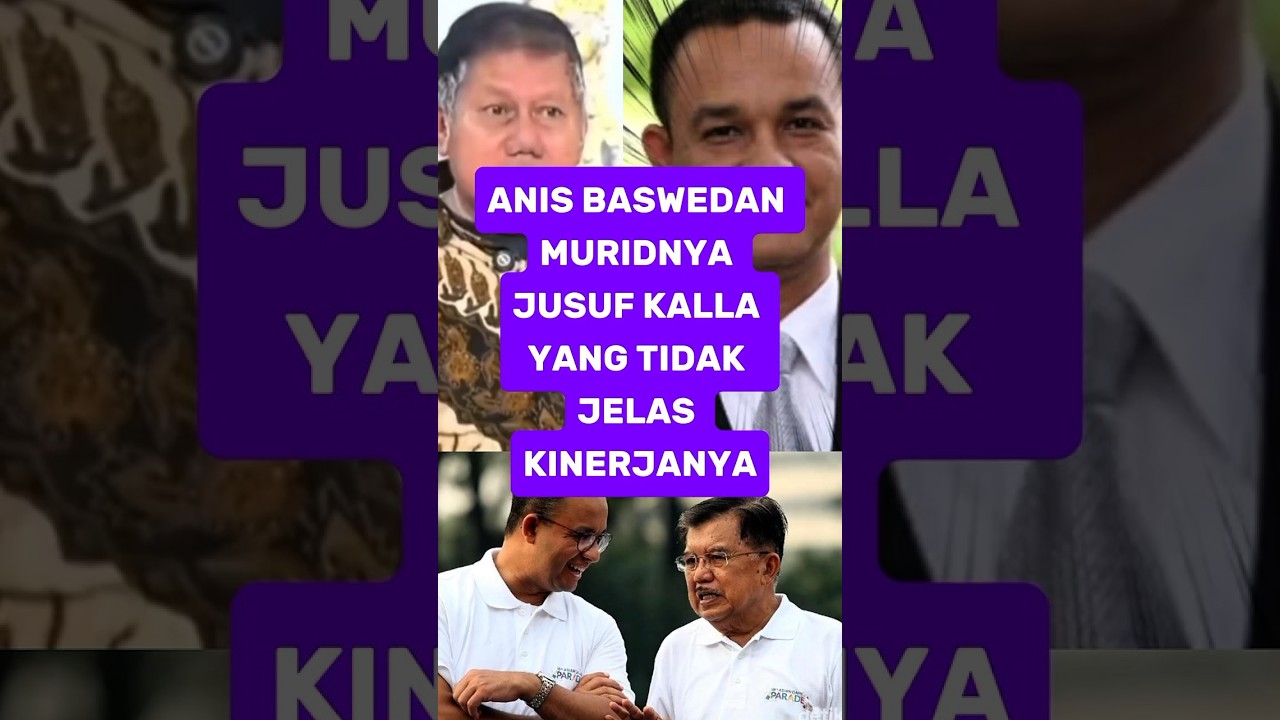 ANIS DAN JUSUF KALLA BERNIAT MENGGANGGU NEGERI INI #fypviral #news #trendingshorts #new #indonesia