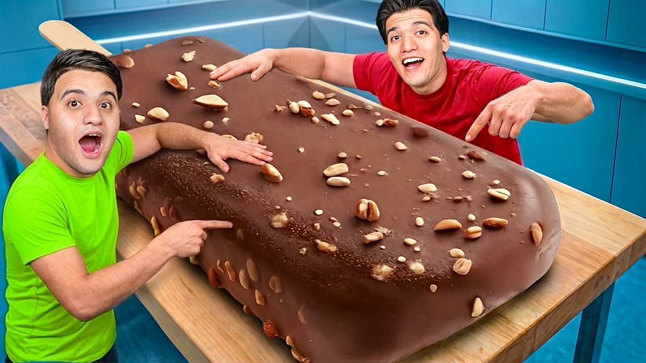 تحدي صنع اكبر ايس كريم في العالم ! 🍦 ( نهاية صادمة ) 😱🔥