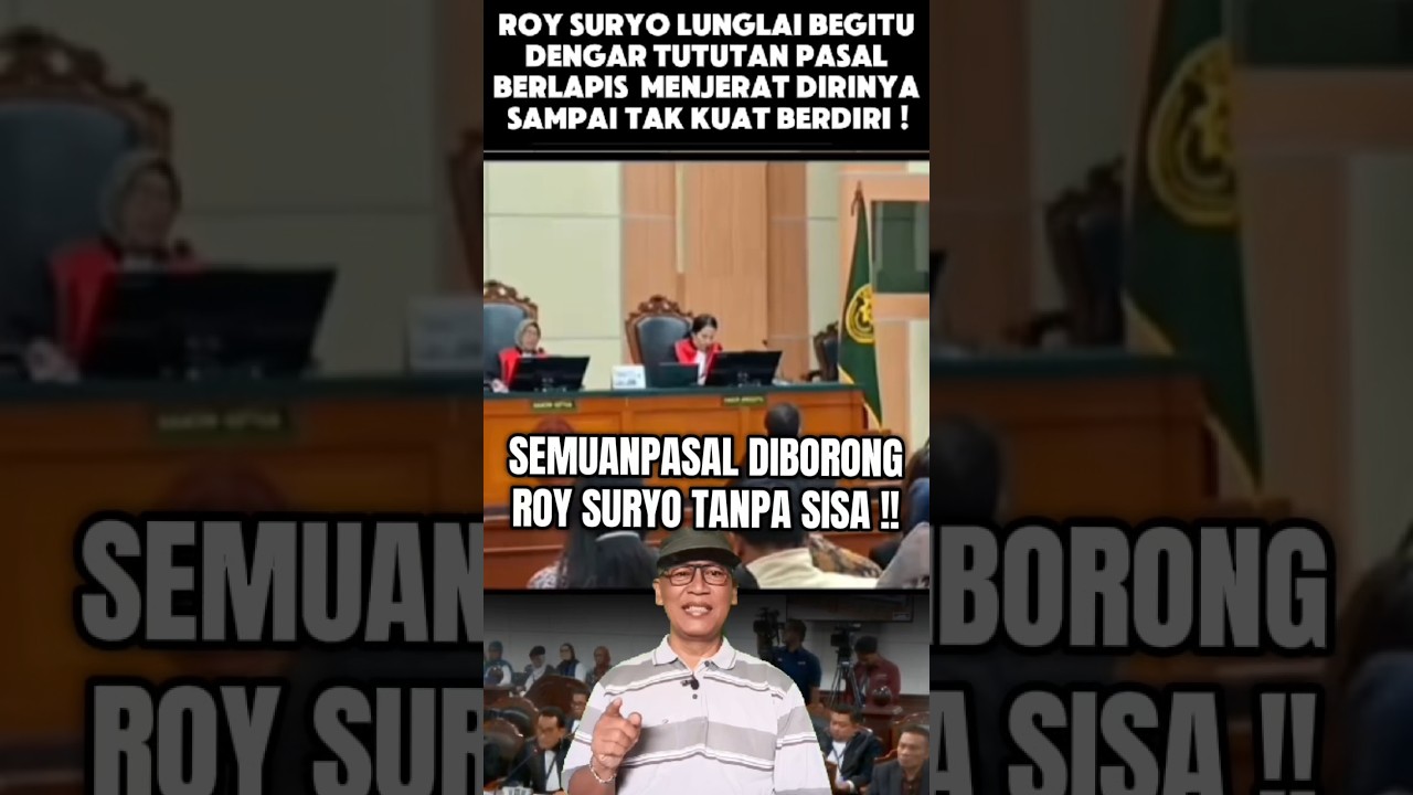 Semua pasal diborong Roy suryo sendiri #jokowi #subscribe #like #viral #shorts