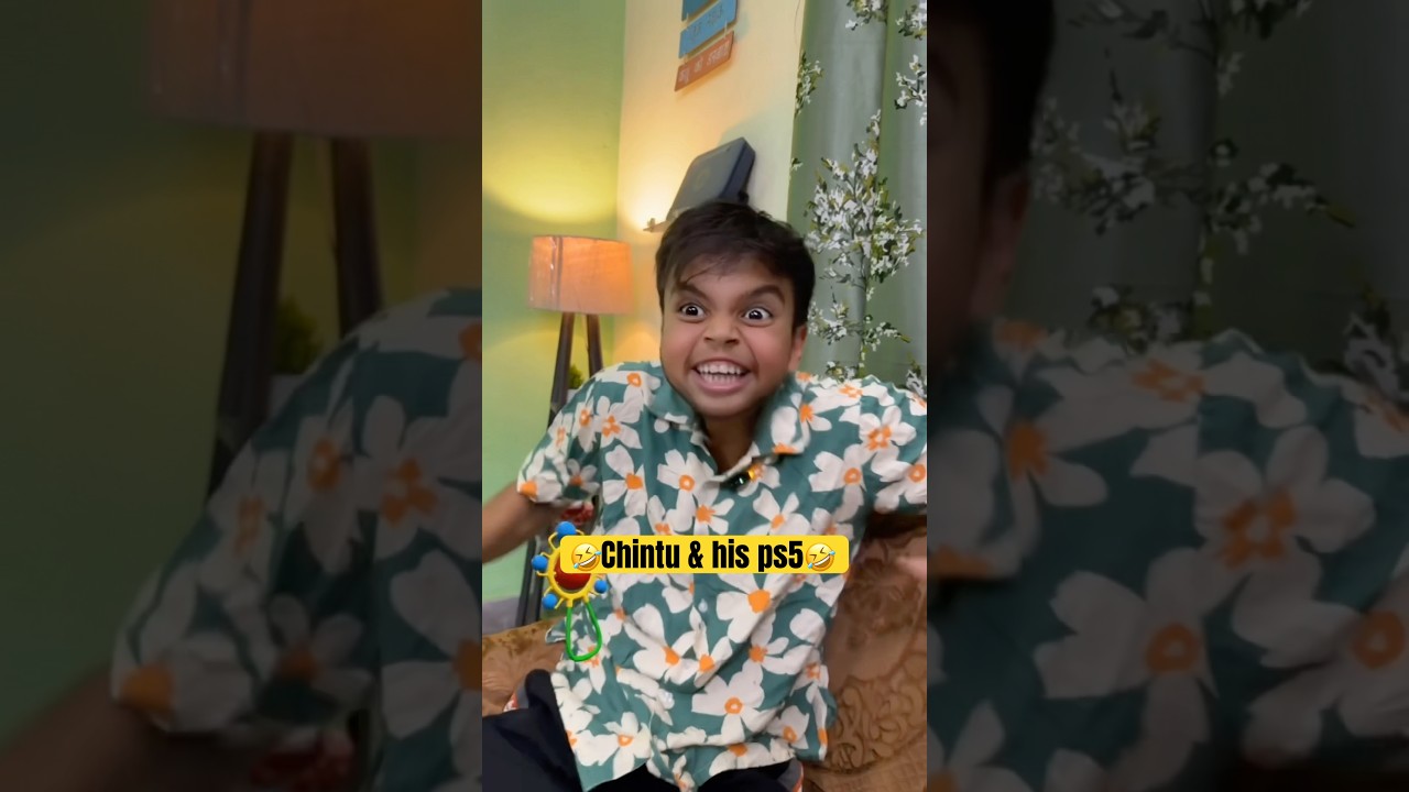 Chintu & his ps5 🤣🤣 #shorts #trending #funny #comedy