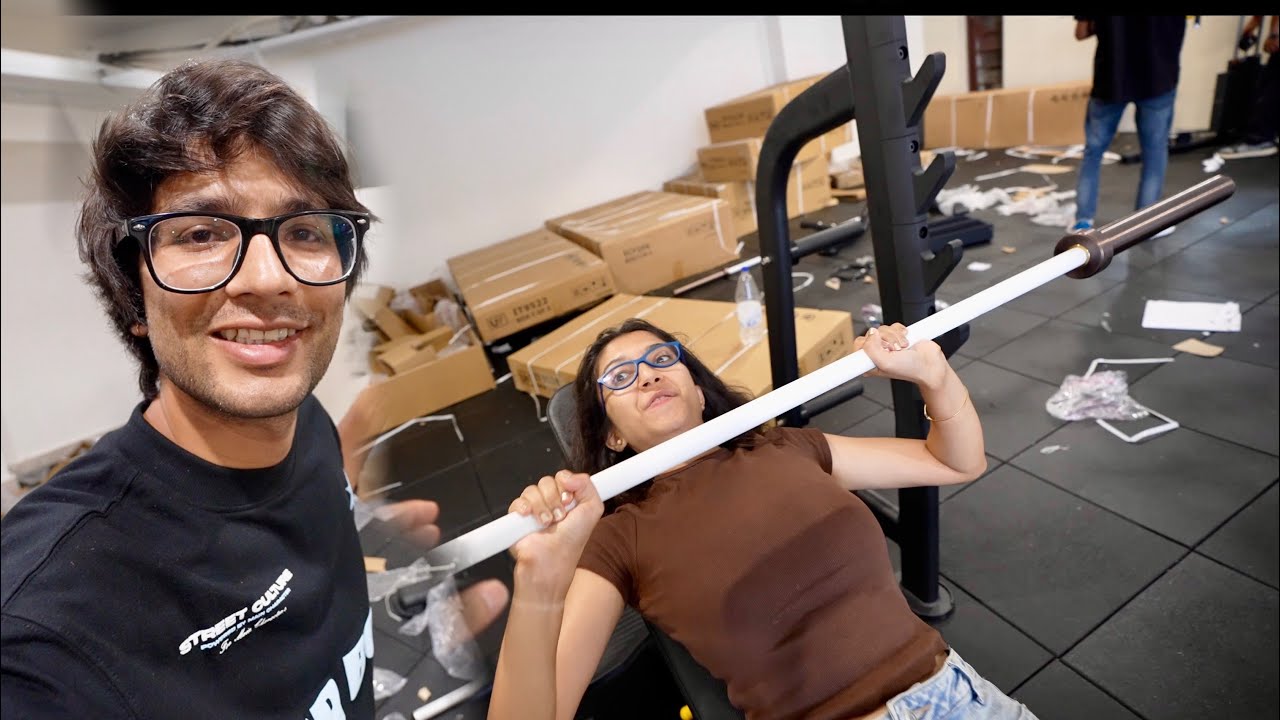Home Gym Mein Kya Hogya ? 😅 