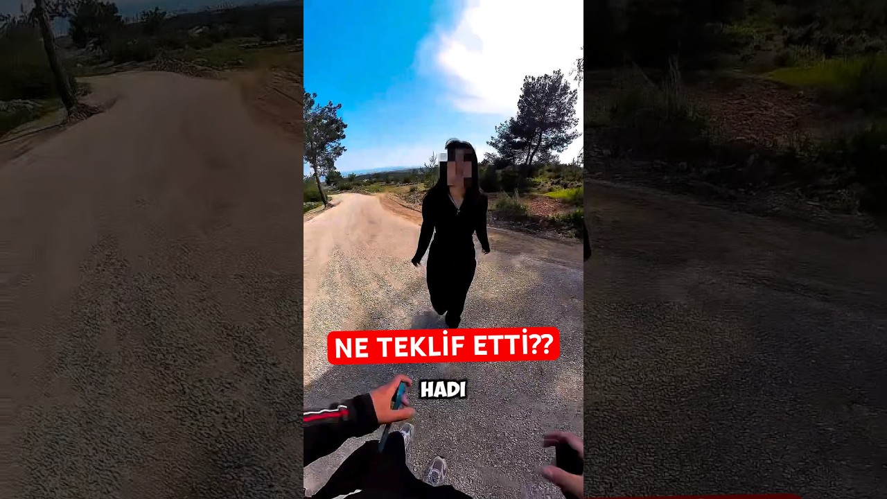 BU KIZIN NİYETİ BOZUK😱😱 #kız #orman #vlog #motovlog #motorcu