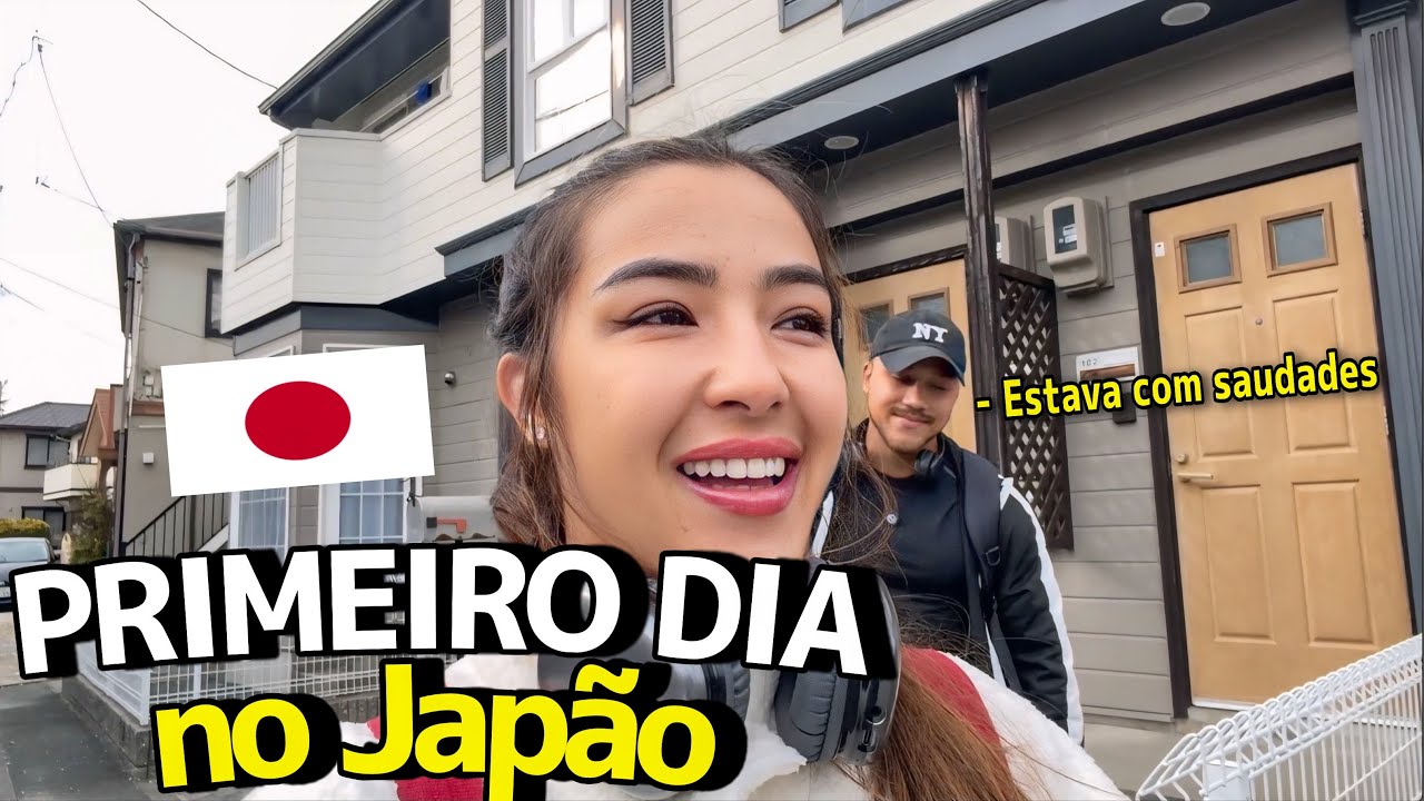 Nosso primeiro dia no Japão 🇯🇵