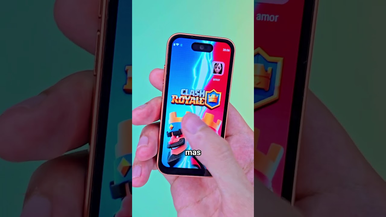 mini iPhone roda Clash Royale? #clashroyale