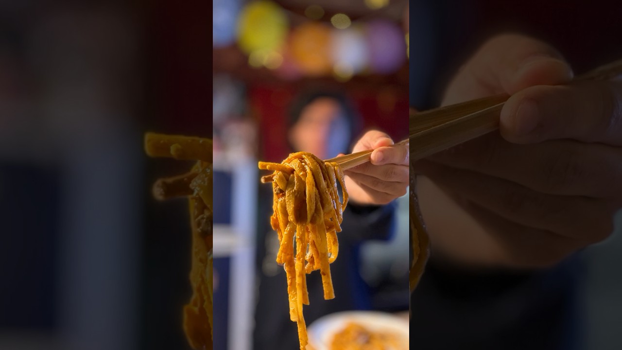 Korean noodles at home | نودلز كوري في البيت