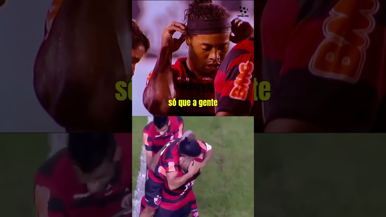 🔥 HISTÓRIA INCRÍVEL! RONALDINHO CONTA TUDO! 😱💣 GOL DE FALTA NO SANTOS JÁ ESTAVA “PREVISTO”!