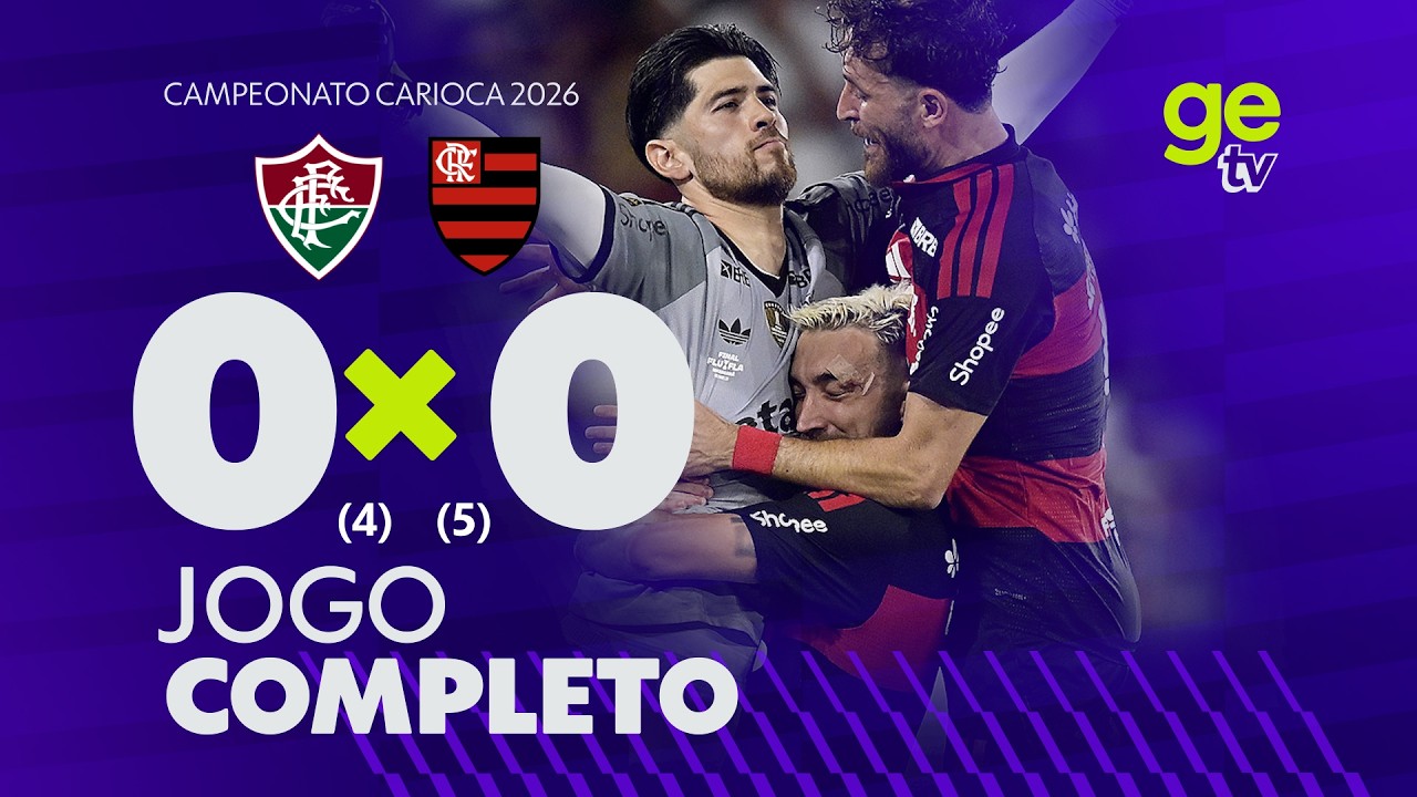 FLAMENGO CAMPEÃO | JOGO COMPLETO | FINAL DO CARIOCA | FLUMINENSE X FLAMENGO | ge tv