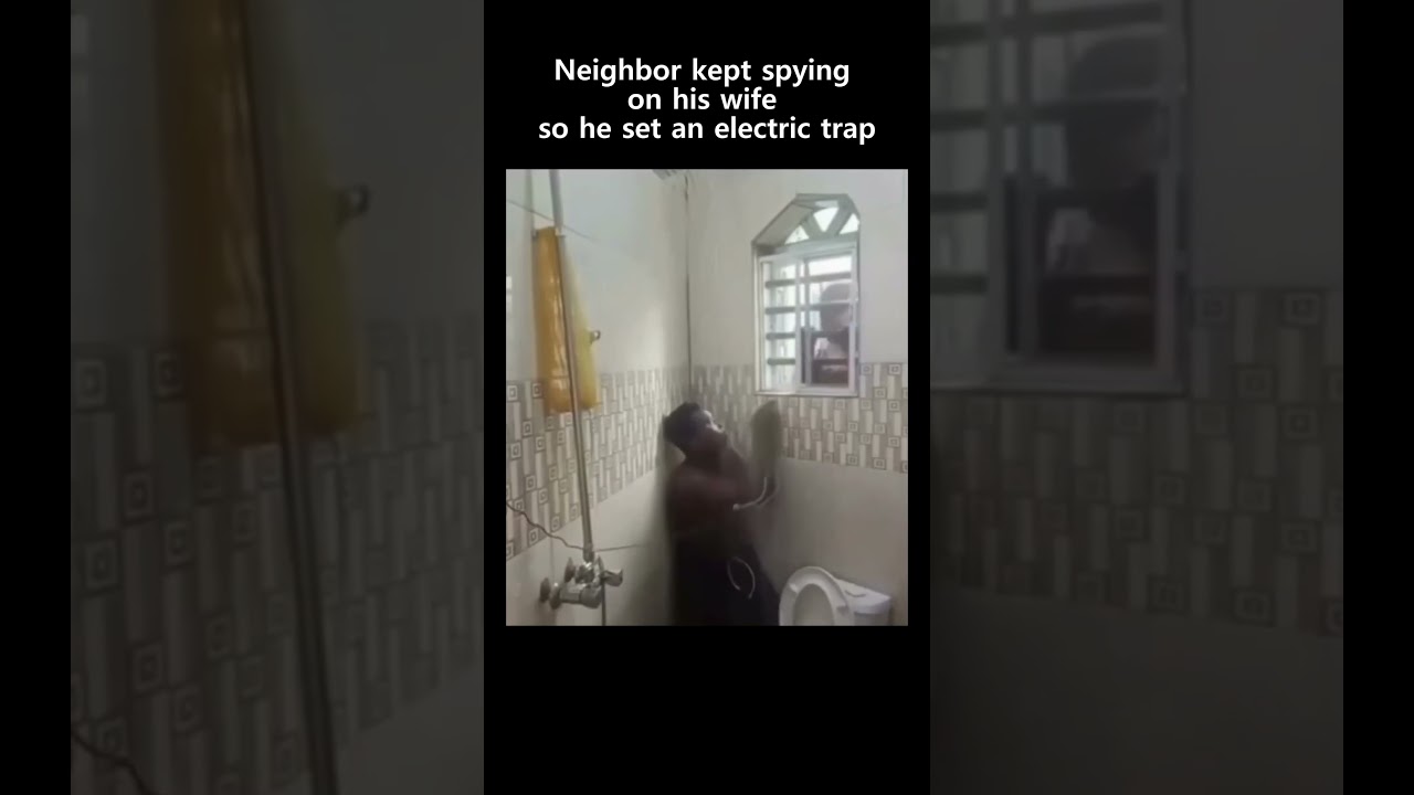 Perfect Karma for the Peeping Neighbor ⚡😂 #karma #funny #revenge #regret #shorts - Published by VIRAL VIDEOS Official