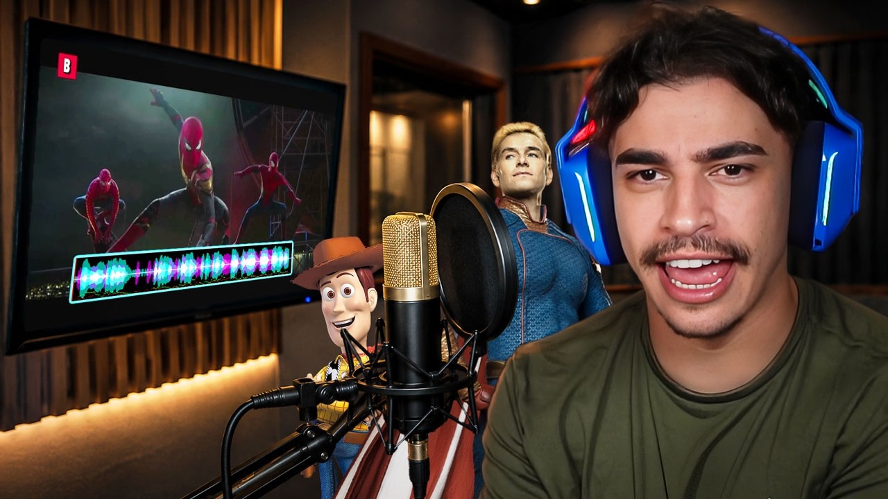 DUBLANDO OS MELHORES FILMES E PERSONAGENS | The Choicer Voicer