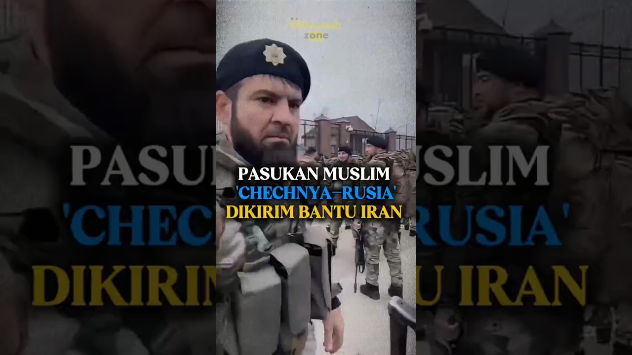Siap Dikirim Bantu Iran‼️Pasukan Muslim Chechnya - Rusia. #beritaviral