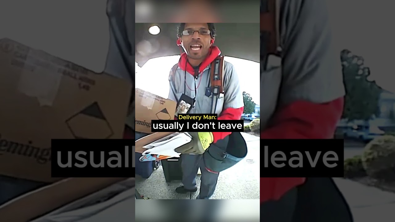 When a Delivery Driver Cares About Your Package… - Published by Nexa Cams