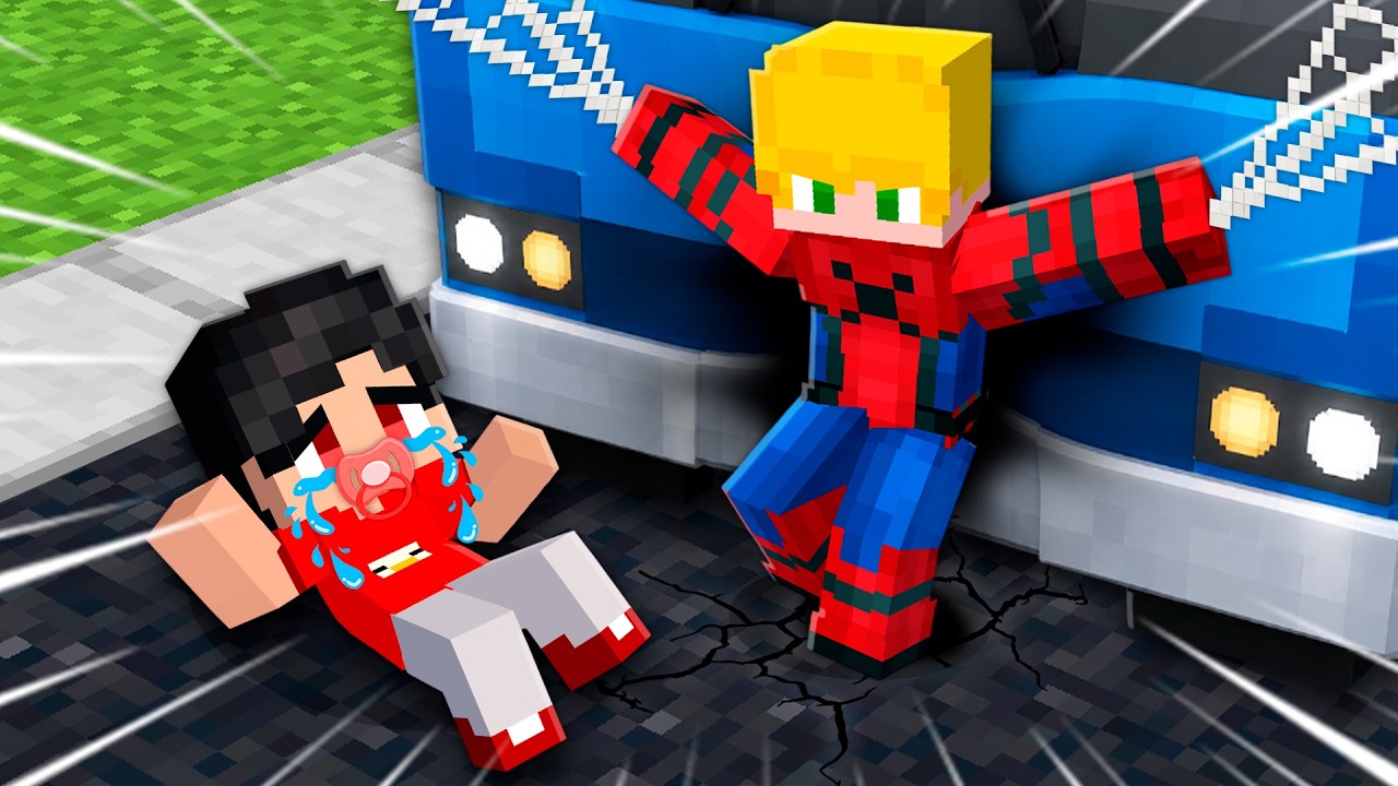 Virei HERÓI para Salvar Meus Amigos no Minecraft!