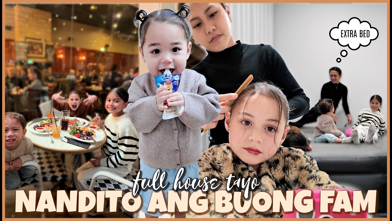 FULL HOUSE NA NAMAN TAYO! ISLA'S GROCERY HAUL! VLOG WITH ATE HOLLY ❤️ | rhazevlogs