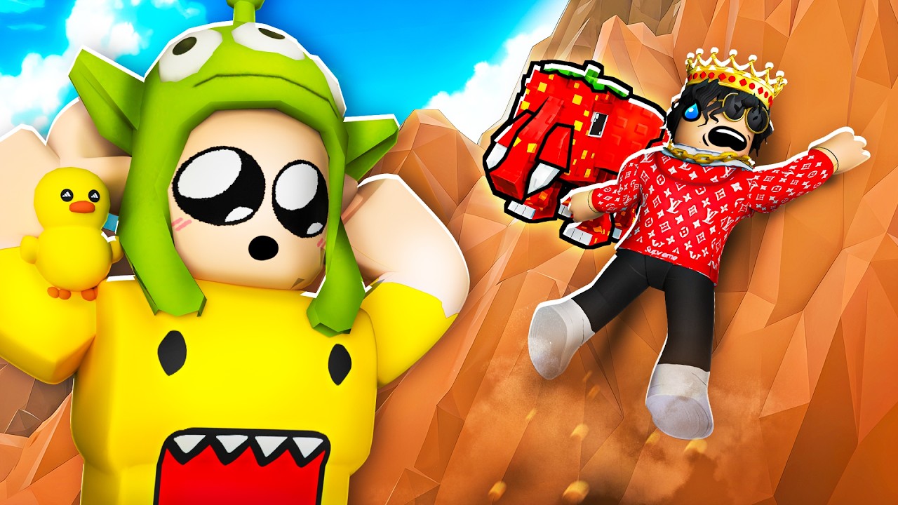 روبلوكس تسلق الجبل للحصول على البرين روت! 🗻🔥