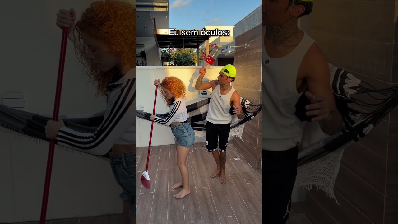 A vida da pessoa que usa óculos😂