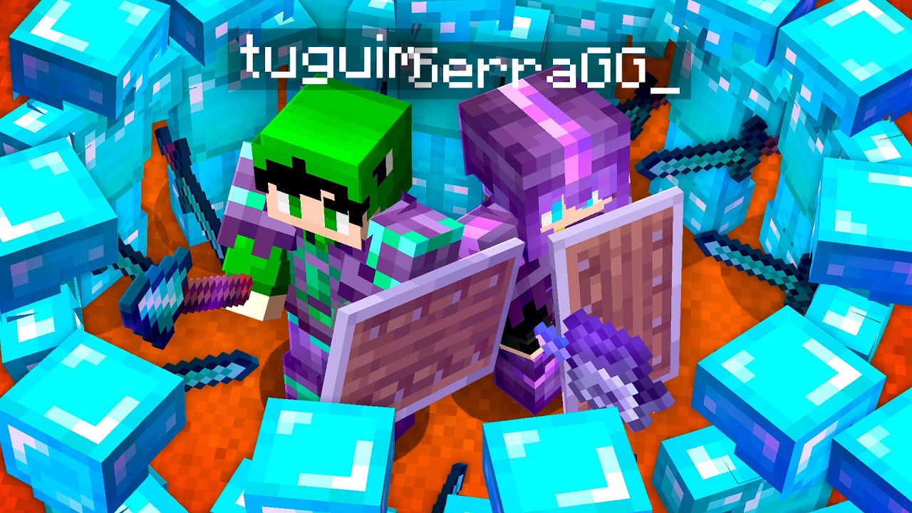 NÓS Vs EXERCITO INTEIRO! - MINECRAFT