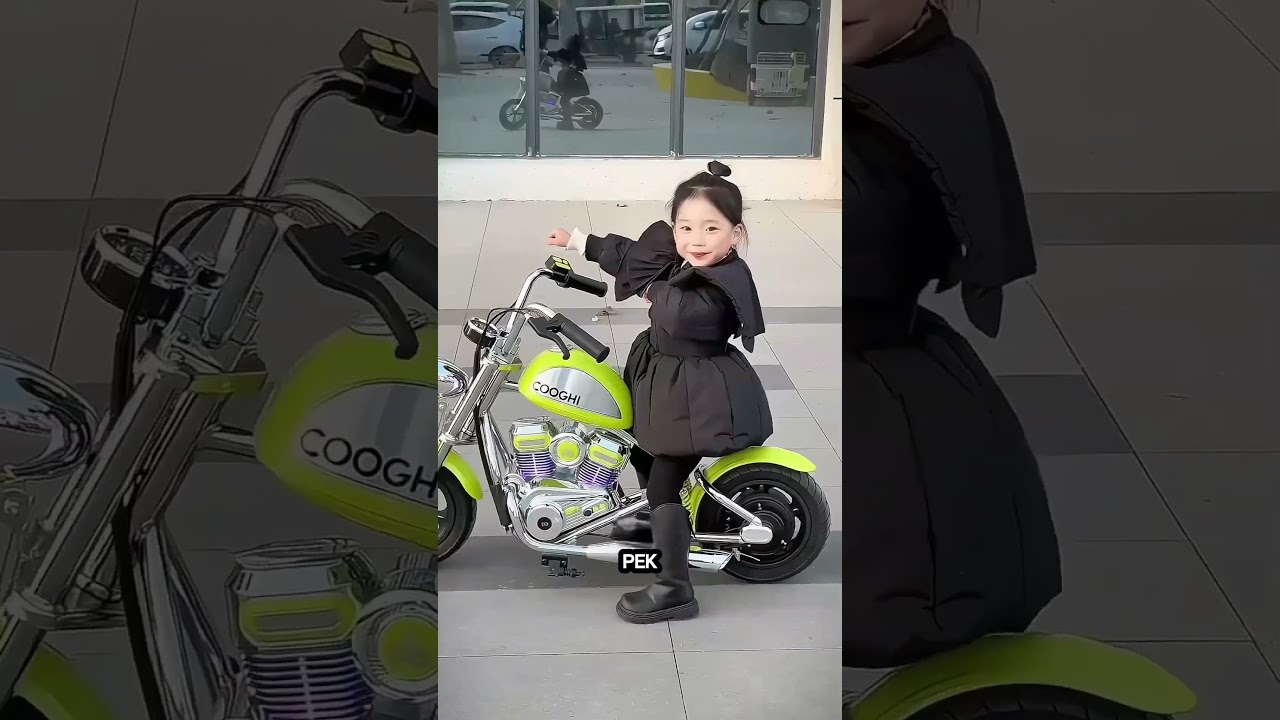 Küçük Kızla Dalga Geçtiler Ama Sonunda Motor Çetesinin Lideri Oldu! #shorts